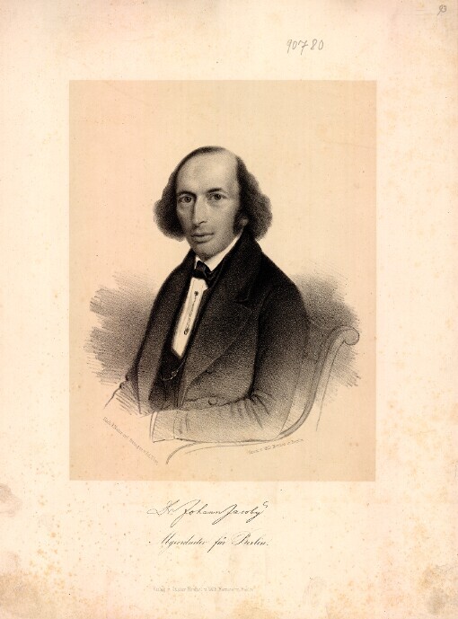 Dr. Johann Jacoby Abgeordneter für Berlin