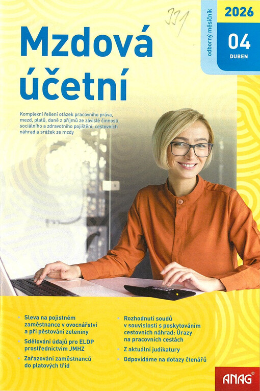 Mzdová účetní : měsíčník pro praxi mzdových účetních