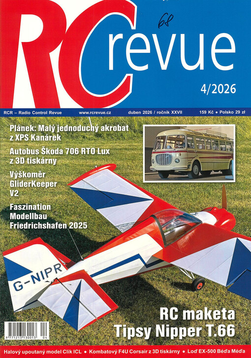 RC revue : nezávislý modelářský měsíčník