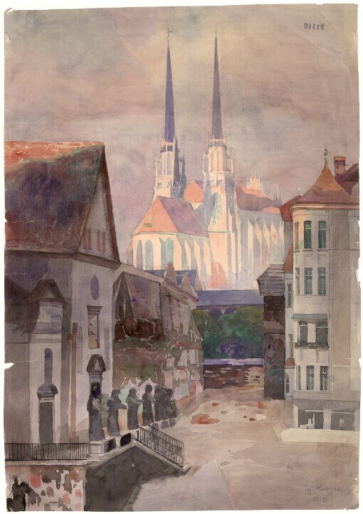 Pohled na dóm sv. Petra