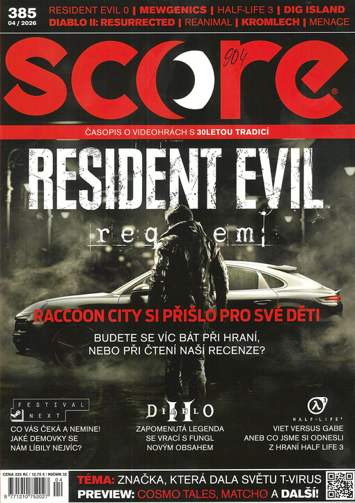 Score : magazín počítačových her