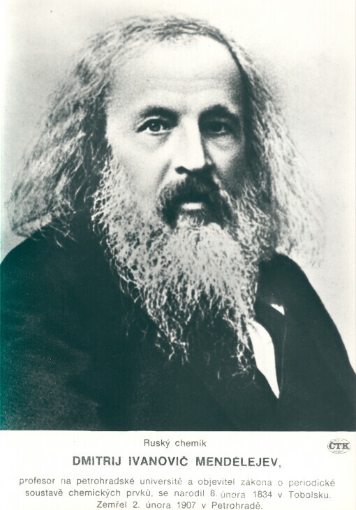 [Dmitrij Ivanovič Mendelejev]