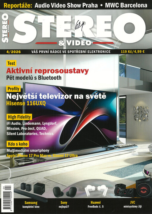 Stereo & Video : audio a video technický měsíčník