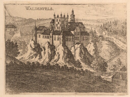 [Topographia Austriae Superioris Modernae: Das ist: Contrafee vnd Abbildung aller Städt, Clöster, Herrschafften vnd Schlösser, deß Etz-Hertzogthumbs Oesterreich, Ob der Ennß, welche Theils nach freyen Aug, Theils nach der Perspectivae Kunst ad vivum deliniert vnd abgezeichnet worden, sambt einer Specification der Jetzigen Herrn Possessorn vnd Besitzer]. Waldenfels