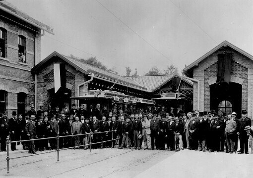 Zahájení el. dráhy v Pisárkách