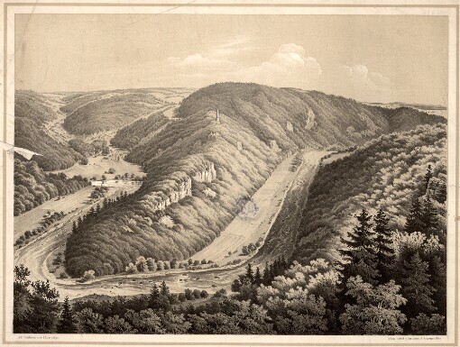 Die Eislaithen nächst Frein von der Martinswand gesehen