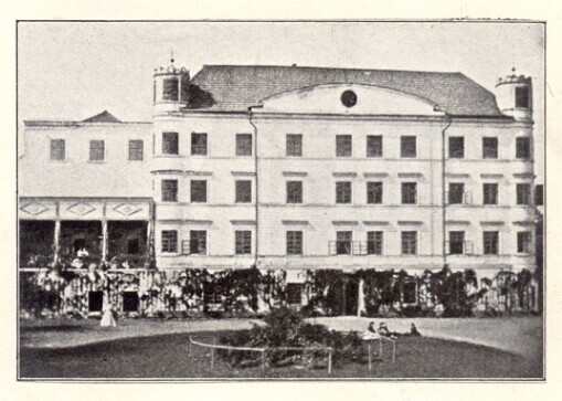 [Schloß zur Zeit der Gräfin Josephine Pachta und J. G. Meinerts [1770-1844]]