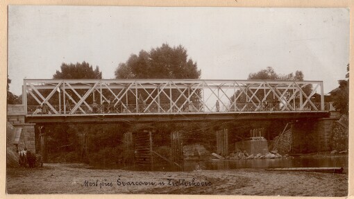 Most přes Švarcavu u Židlochovic