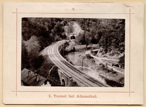 Tunnel bei Adamsthal