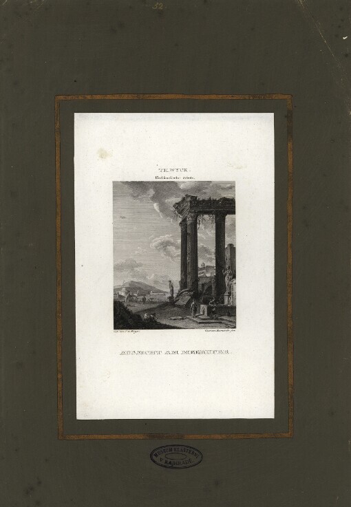 Th. Wyck. Holländische Schule. Aussicht am Meerufer