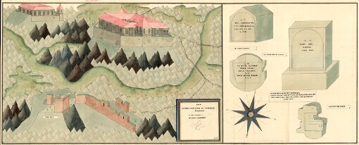 Plan derer Antiquen zu Prenberg in. V.O.W.W