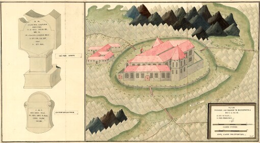 Plan derer Antiquen zu Reisenperg in. V. U. W. W