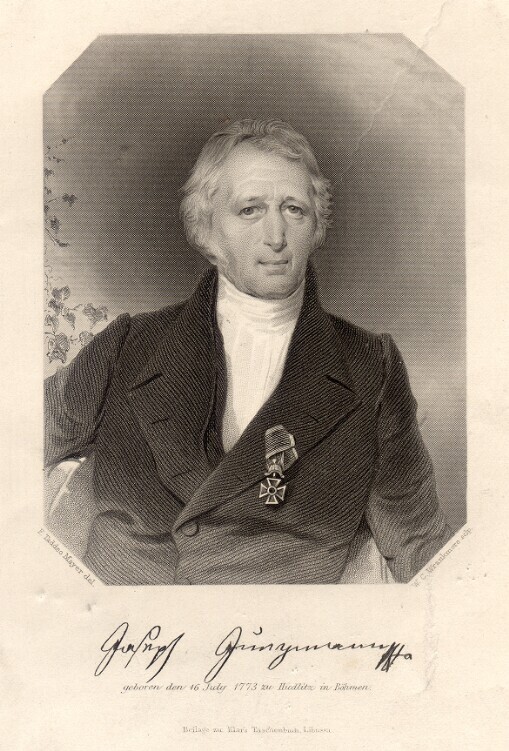 Joseph Jungmann geboren den 16. July 1773 zu Hudlitz in Böhmen