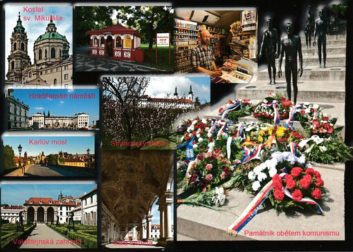 Praha : památník obětem komunismu, Strahovský klášter ...