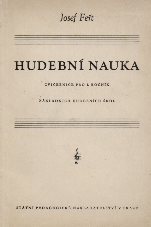 Hudební nauka: cvičebnice pro 1. ročník základních hudebních škol
