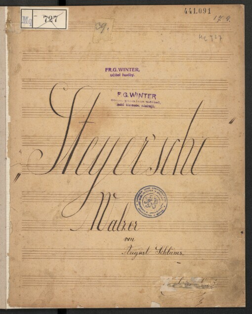 Steyer´sche Walzer: von August Schlums