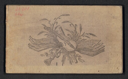 Melodien zum Mildheimischen Liederbuche: Erste Violine