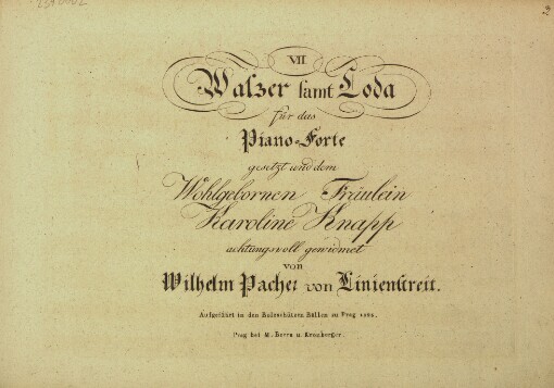 VII Walzer samt Coda: für das Piano-Forte