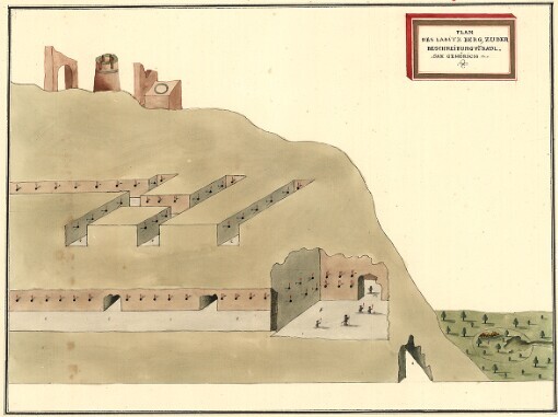 Plan des Labitz Berg, zu der Beschreibung von Radlsak gehörich