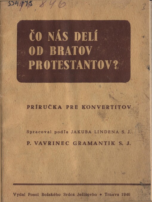 Čo nás delí od bratov protestantov