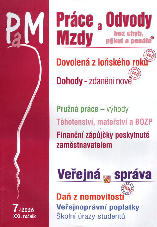 Práce, mzdy, odvody bez chyb, pokut a penále