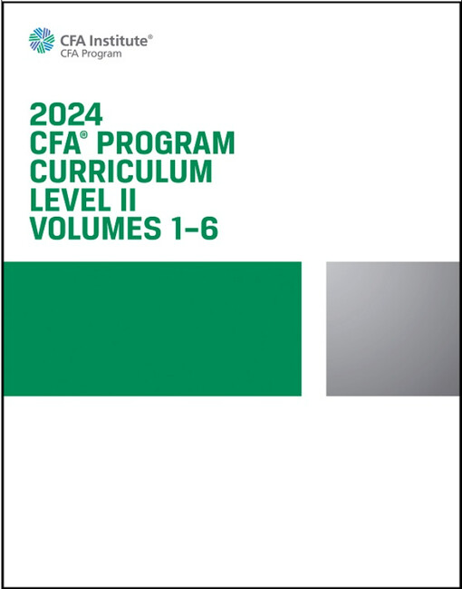 2024 CFA program curriculum level II box set