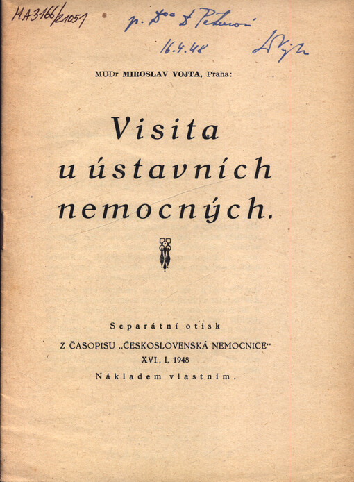 Visita u ústavních nemocných