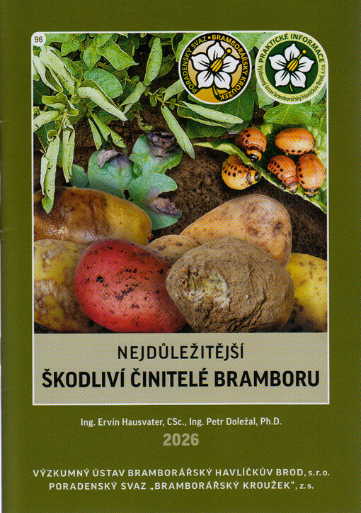 Nejdůležitější škodliví činitelé bramboru