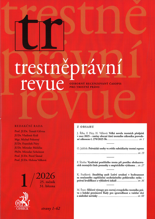 Trestněprávní revue