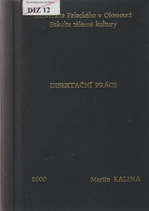 Leptin v obezitě a pohybové aktivitě