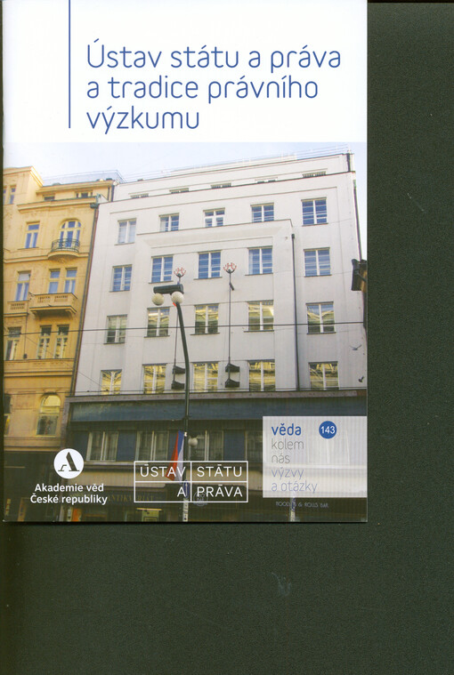 Ústav státu a práva a tradice právního výzkumu