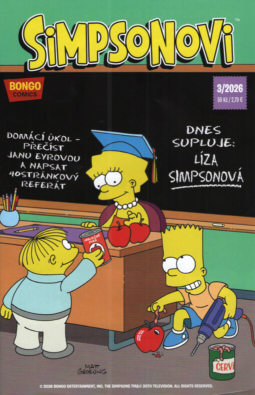 Simpsonovi - Bart Simpson. 3/2026