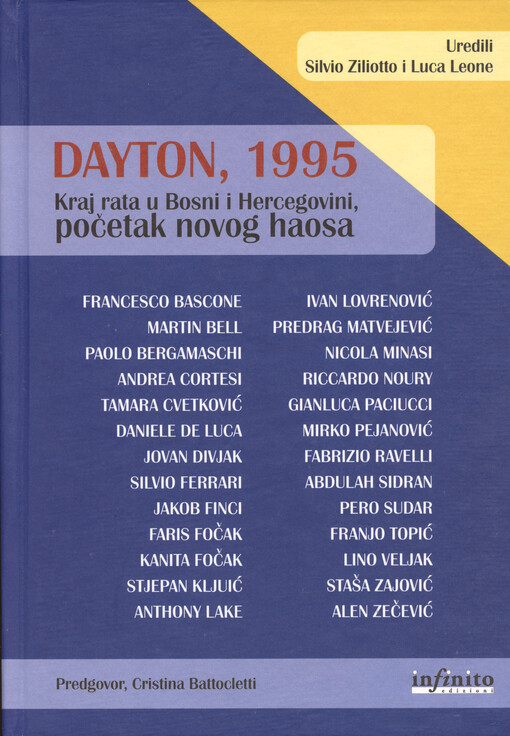 Dejton, 1995. : kraj rata u Bosni i Hercegovini, početak novog haosa