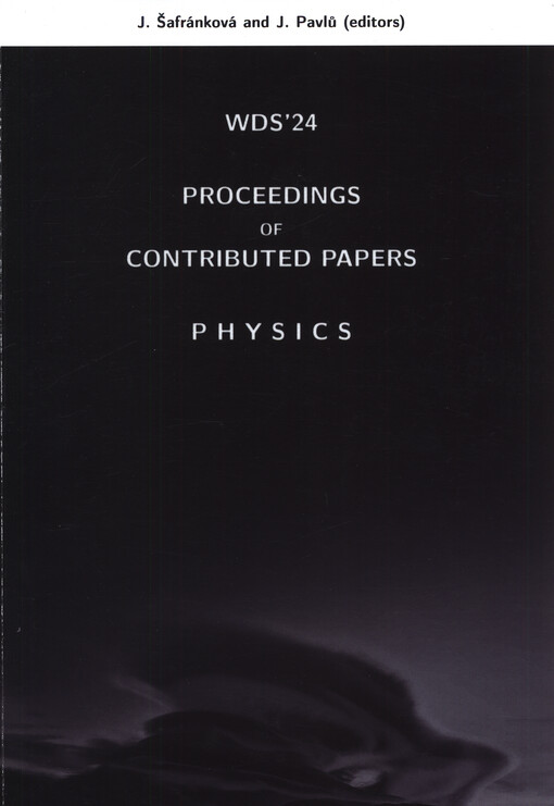 WDS ... : ... annual conference of doctoral students 