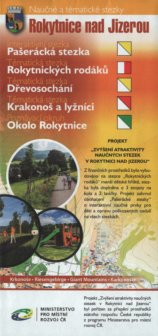 Naučné a tématické stezky v Rokytnici nad Jizerou