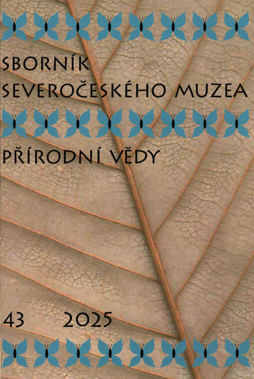 Sborník Severočeského muzea = Acta Musei Bohemiae borealis. 43, Přírodní vědy. Scientiae naturales