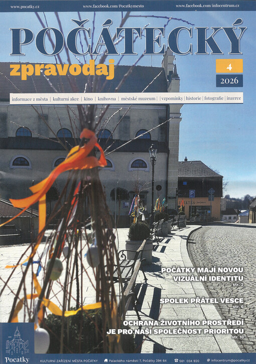 Počátecký zpravodaj : měsíčník občanů Počátek