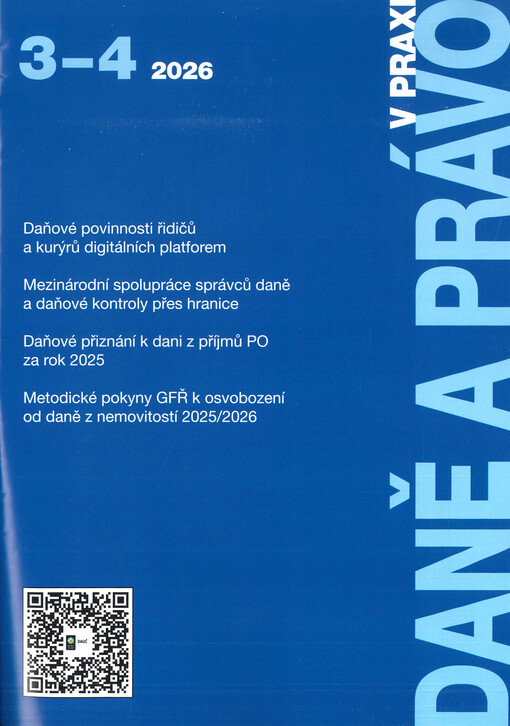 Daně a právo v praxi : měsíčník informací z oblasti daní, práva a financí