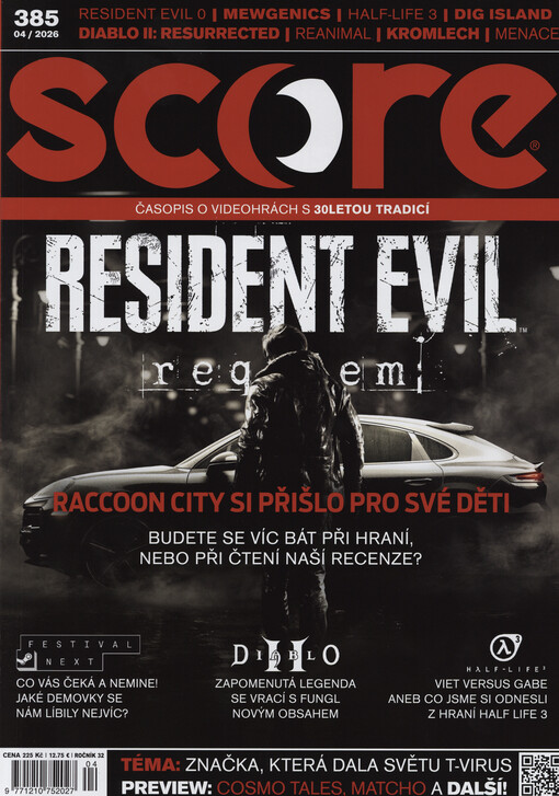 Score : magazín počítačových her