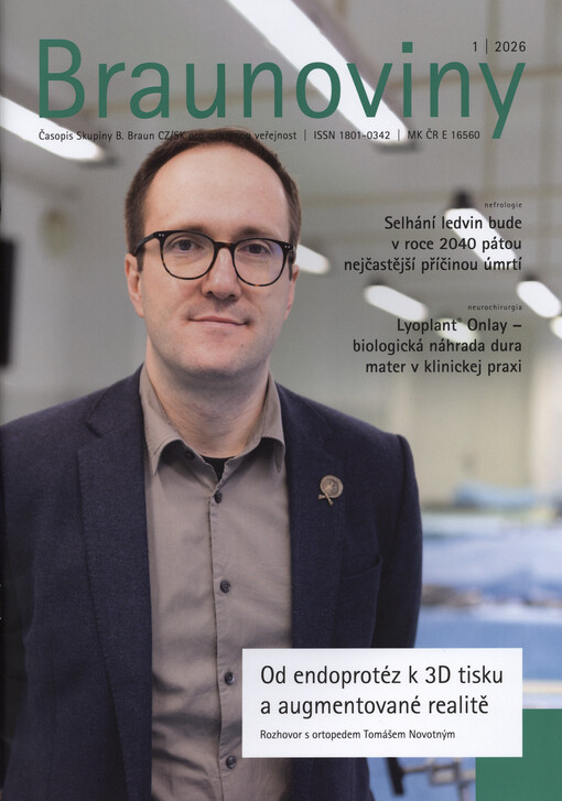 Braunoviny : dvouměsíčník Skupiny B. Braun pro ČR a SR : dvoumesačník Skupiny B. Braun pre ČR a SR