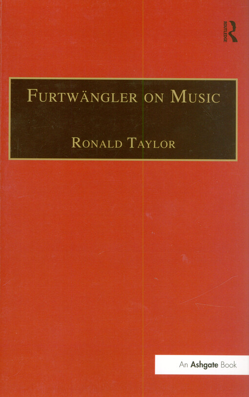 Furtwängler on music : essays and addresses