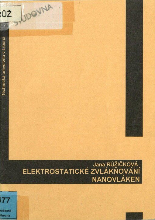 Elektrostatické zvlákňování nanovláken