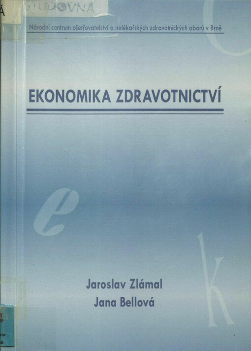 Ekonomika zdravotnictví