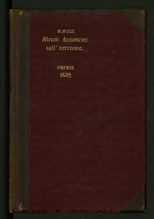 ALCUNI DOCUMENTI SULL' AEREONAVE RETTIRÈMIGA