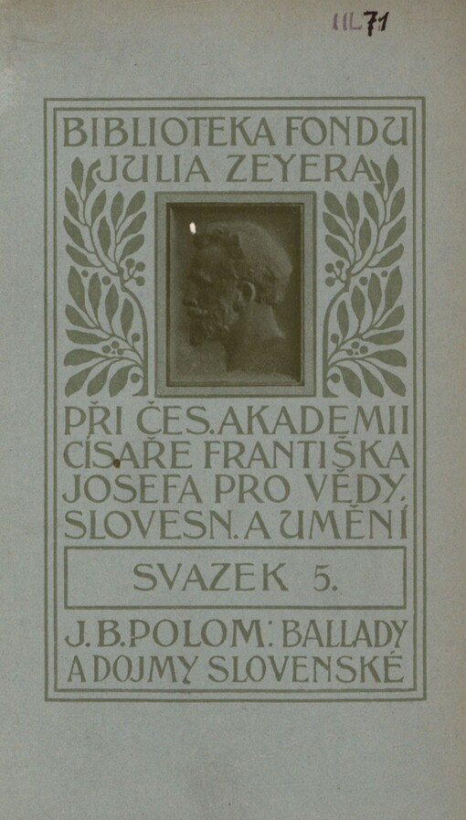 Ballady a dojmy slovenské