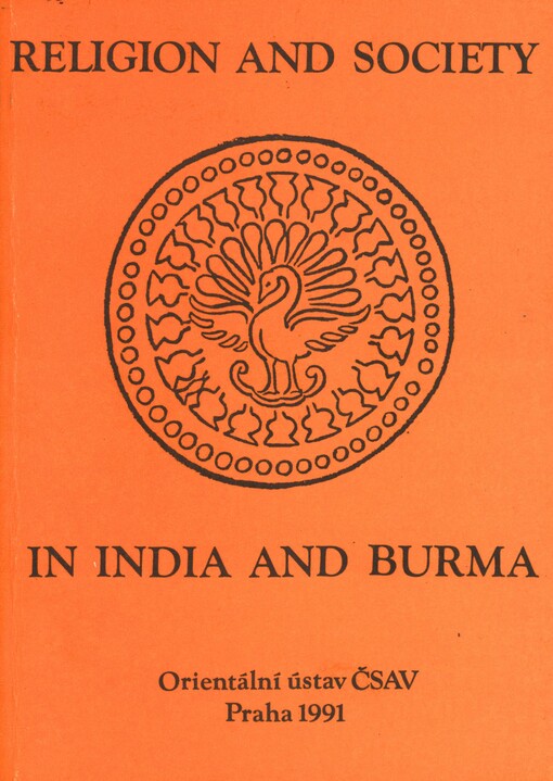 Religion and society in India and Burma