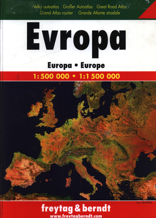 Evropa : velký autoatlas : 1 : 500 000