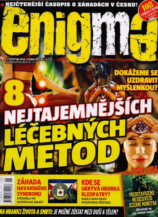 Enigma : záhadné události - tajná společenství - nevysvětlitelné úkazy - paranormální jevy - konspirační teorie