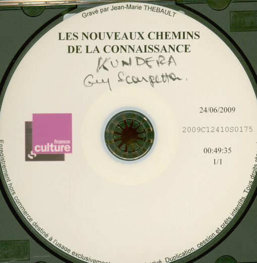 Les nouveaux chemins de la connaissance : 24.06.2009