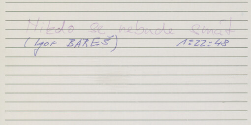 Nikdo se nebude smát